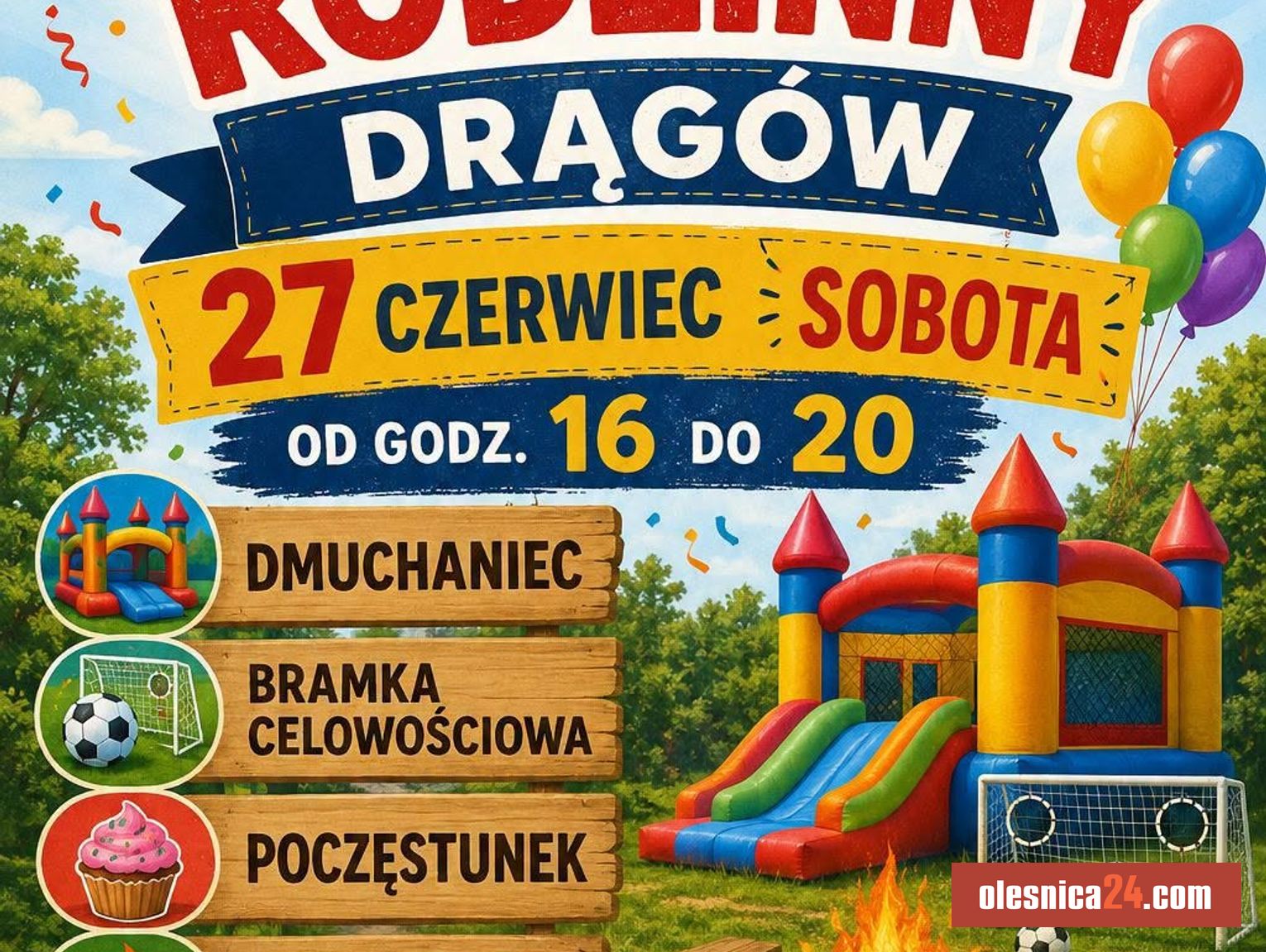 Festyn Rodzinny. OSP Domasłowice pokaże sprzęt i ognisko - Zdjęcie artykułu