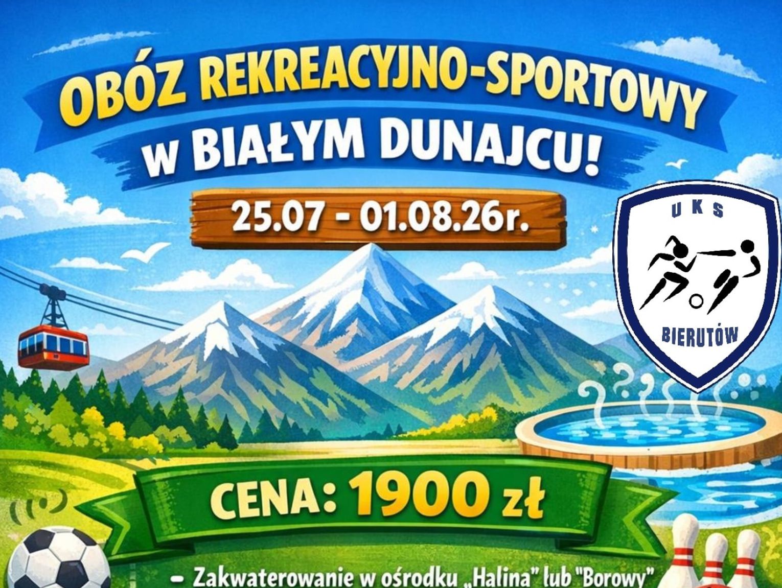 Rusza letni obóz sportowy w górach z atrakcjami - Zdjęcie artykułu