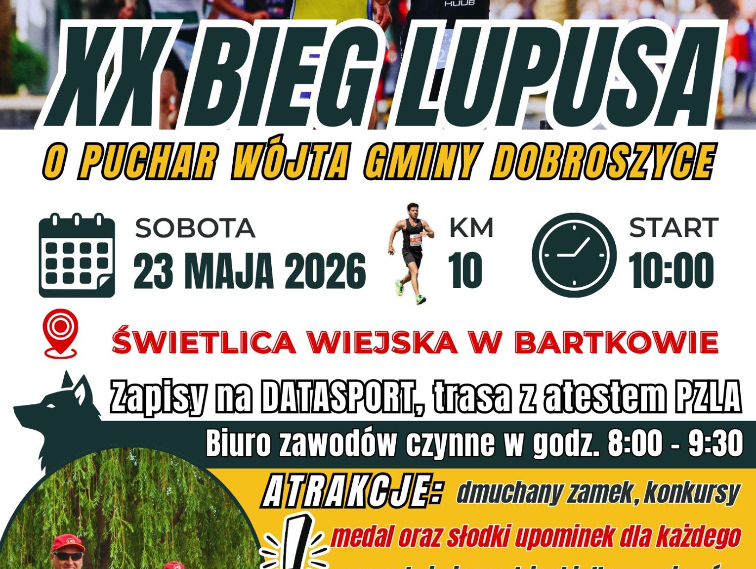 XX Bieg Lupusa. Trasa z atestem PZLA i pomiarem chipowym - Zdjęcie artykułu